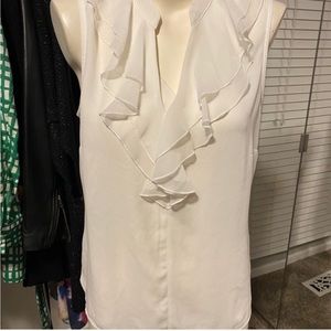 Cabi Portrait Blouse, sheer, size medium, style# 3979
